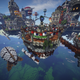 Illustration for article titled Bioshock Infinite's Floating City Built In Minecraft